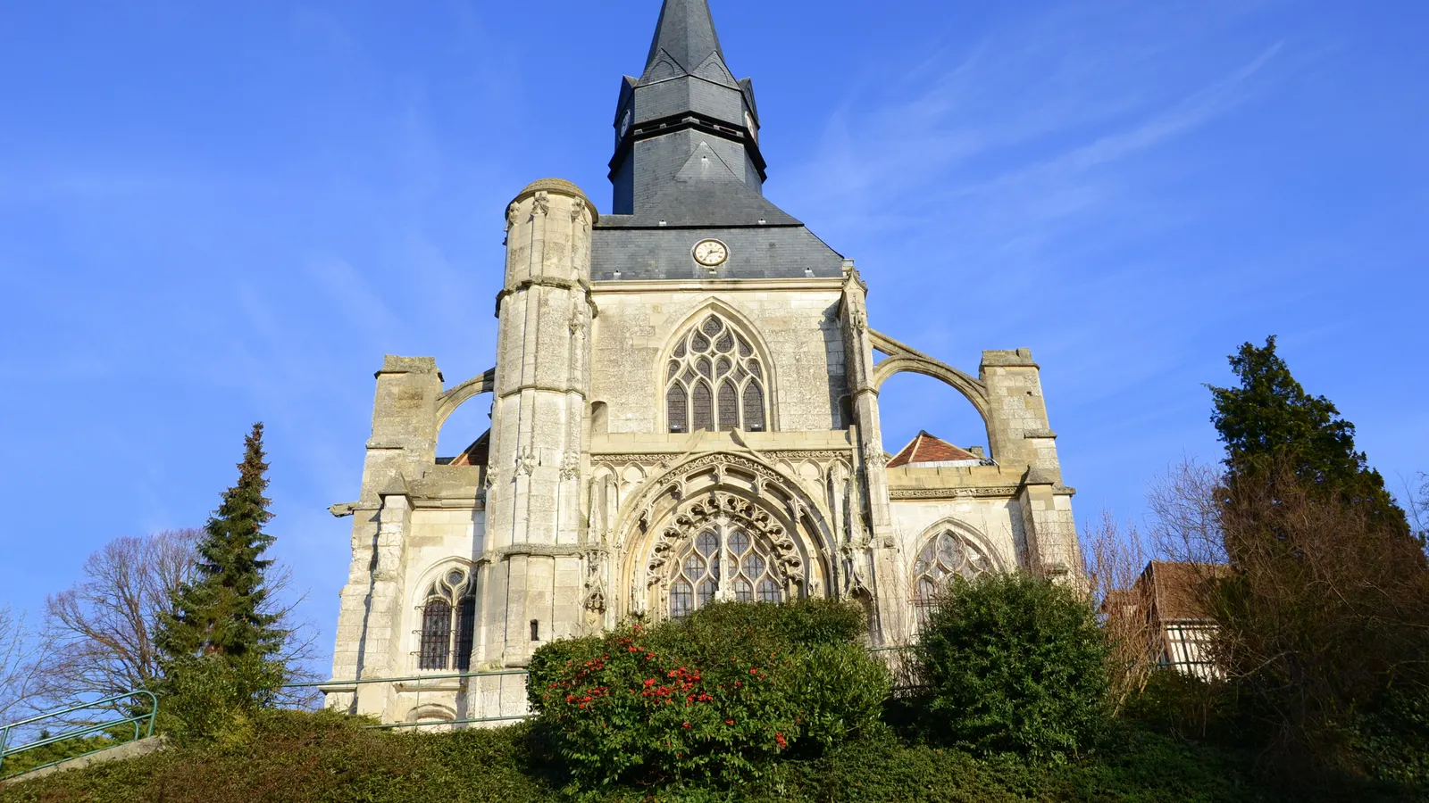 L'église de Marissel, ancien village à l'est de Beauvais